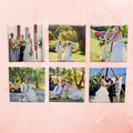 Set of 6 Personalised Photo Magnets